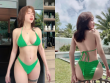 Mẹ đơn thân Elly Trần diện bikini khoe đường cong “căng cực“