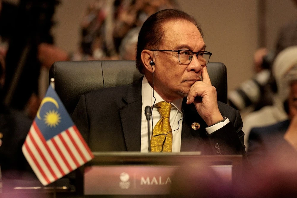 Thủ tướng Malaysia Anwar Ibrahim. Ảnh: REUTERS