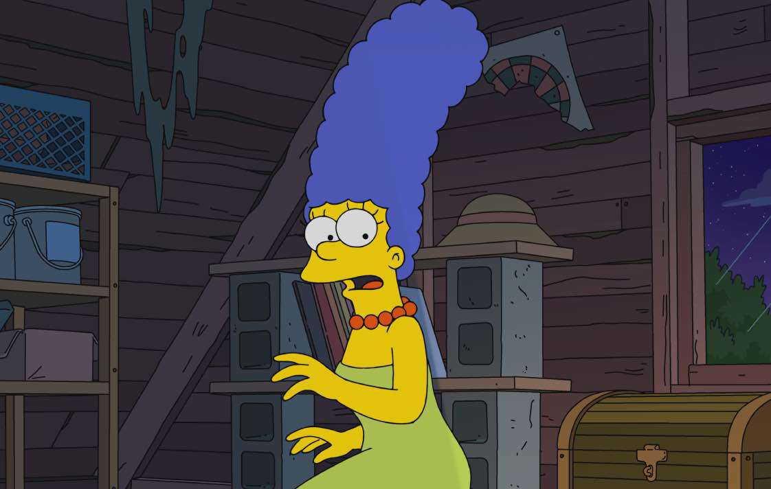 Nhân vật Marge Simpson trong loạt phim “The Simpsons” (ảnh: Daily Mail)