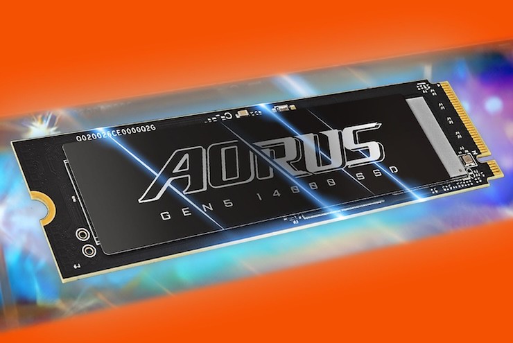 Ổ cứng SSD Aorus Gen5 14000.