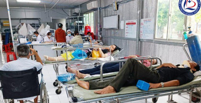 Nhiều nạn nhân đang điều trị tại Bệnh viện Đa khoa Long An