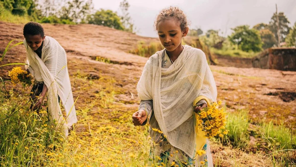 Người dân Ethiopia bắt đầu năm mới vào khoảng tháng 9 dương lịch. Ảnh: CNN