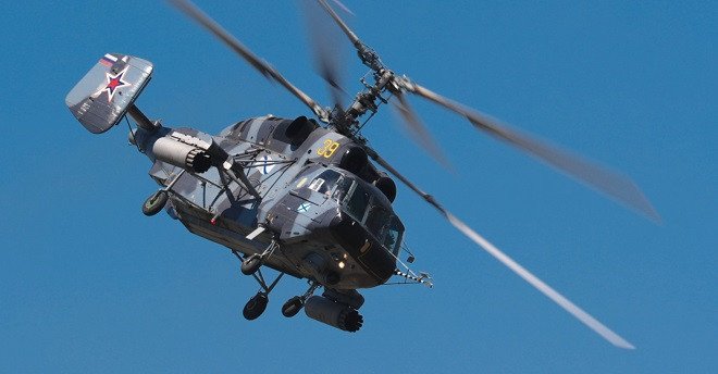 Trực thăng Ka-29 của Nga. Ảnh: Militarnyi