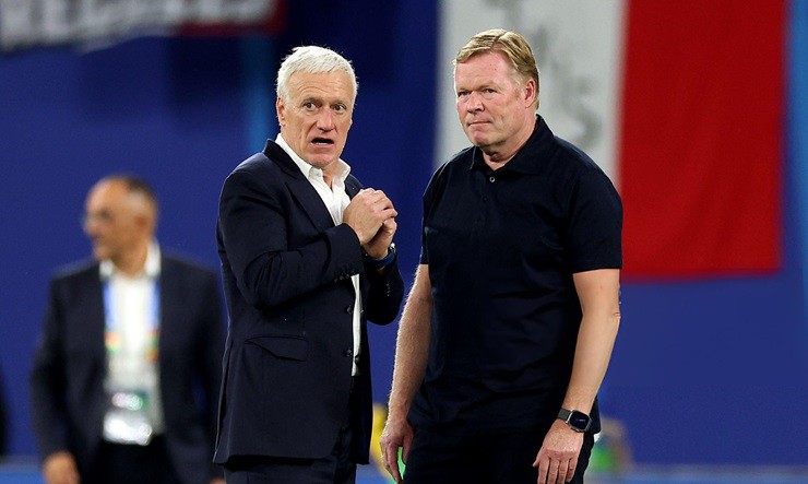 HLV Koeman và HLV Deschamps đều có phần&nbsp;tiếc nuối