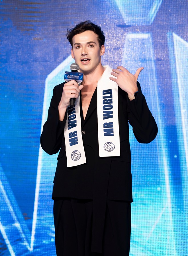 Đương kim Mr World - Jack Heslewood.