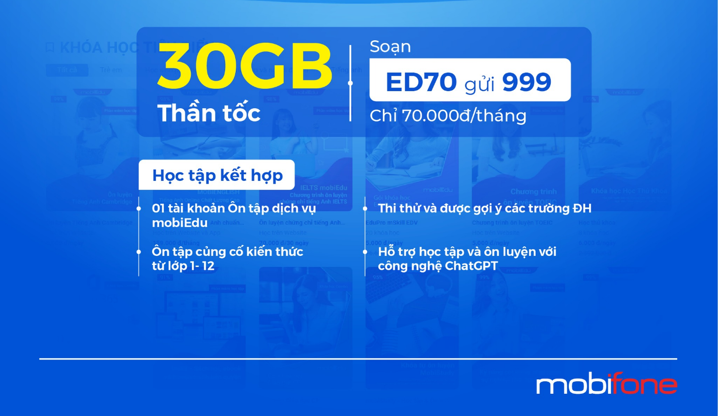 Có Mobiedu, êm ru “gặt” điểm 10 - 2