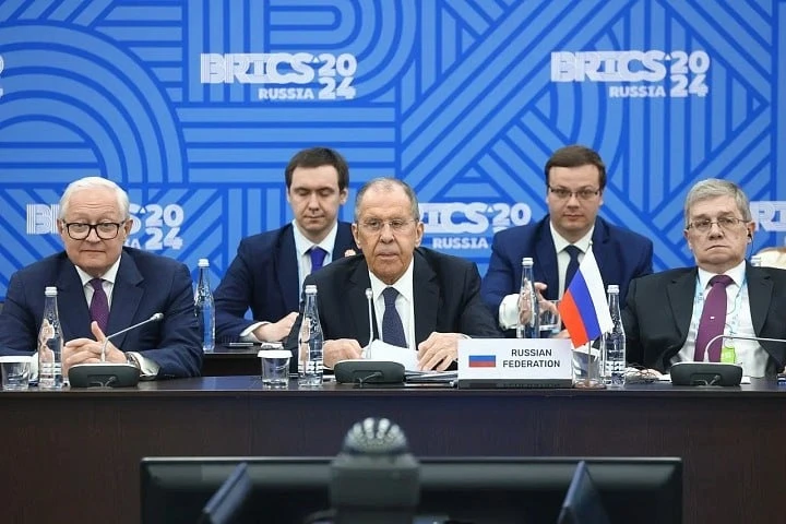 Năm nay, 2024, Nga giữ chức chủ tịch luân phiên của BRICS. Ảnh: X