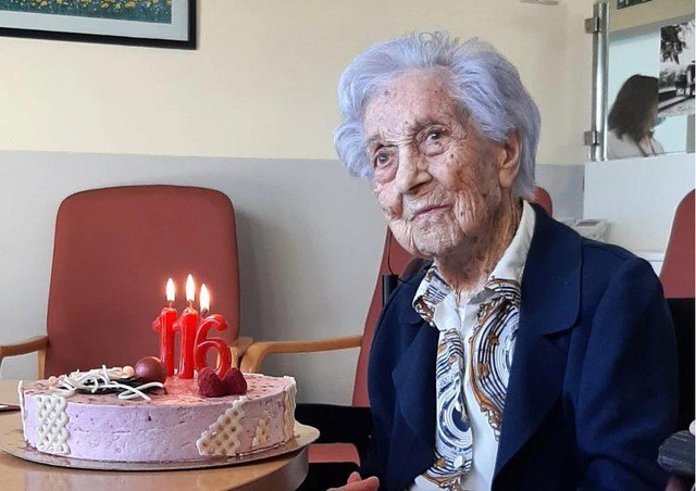 Cụ bà María Branyas Morera người Tây Ban Nha, 117 tuổi và hiện được xem là người sống thọ nhất thế giới. Ảnh: LONGEVI QUEST