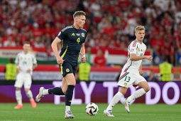 Trực tiếp bóng đá Scotland - Hungary: Vỡ òa phút 90+10 (EURO) (Hết giờ)