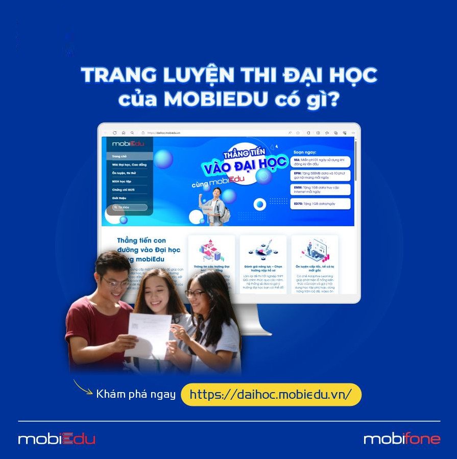 Có Mobiedu, êm ru “gặt” điểm 10 - 1