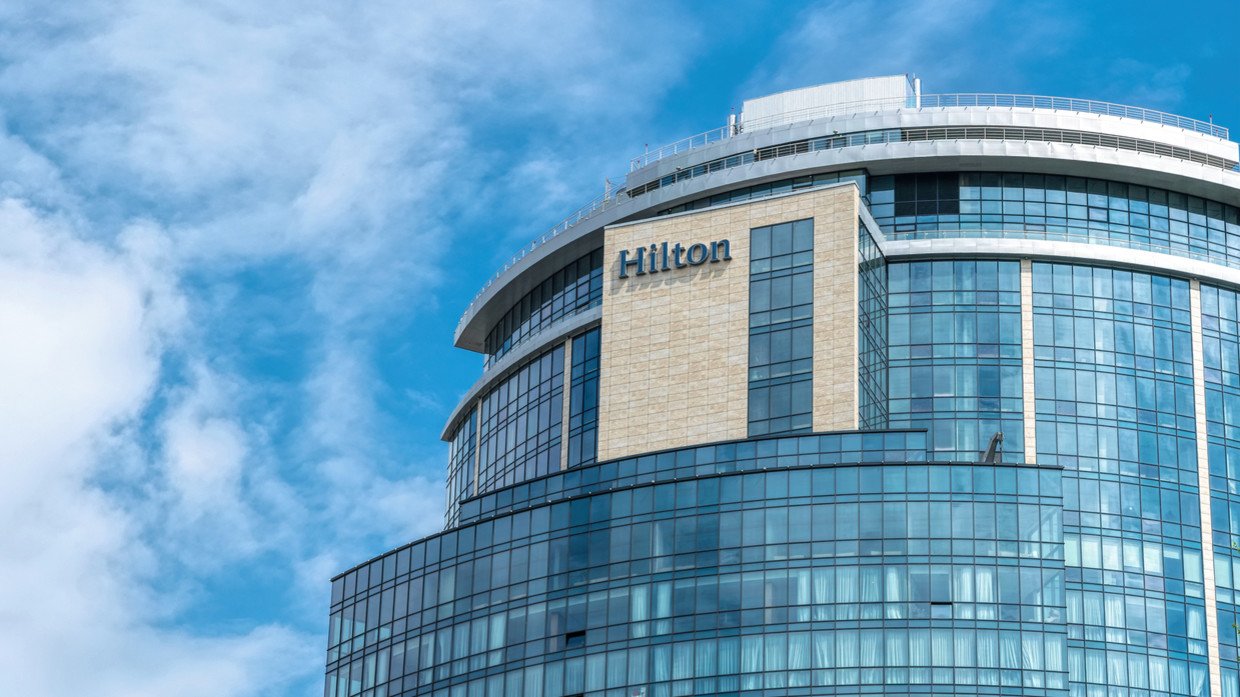 Khách sạn Hilton ở thủ đô Kiev, Ukraine.