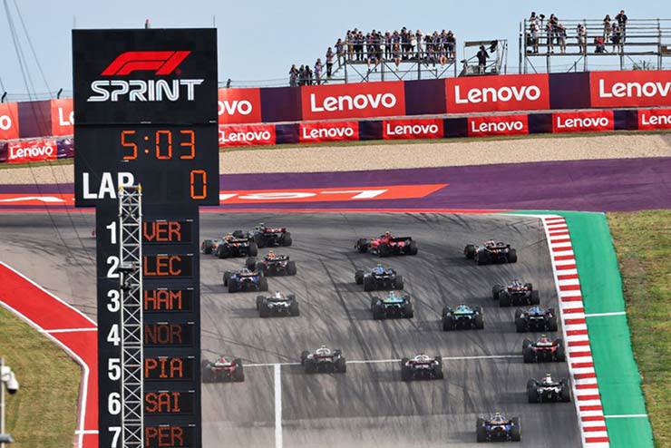 F1 Sprint trở lại lần thứ 3 mùa này