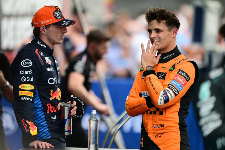 &nbsp;Verstappen là yếu tố duy nhất ngăn cản Norris tới chiến thắng