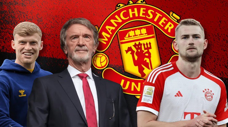 Tỷ phú Sir Jim&nbsp;Ratcliffe sẽ đưa cả&nbsp;De Ligt lẫn&nbsp;Branthwaite về MU?