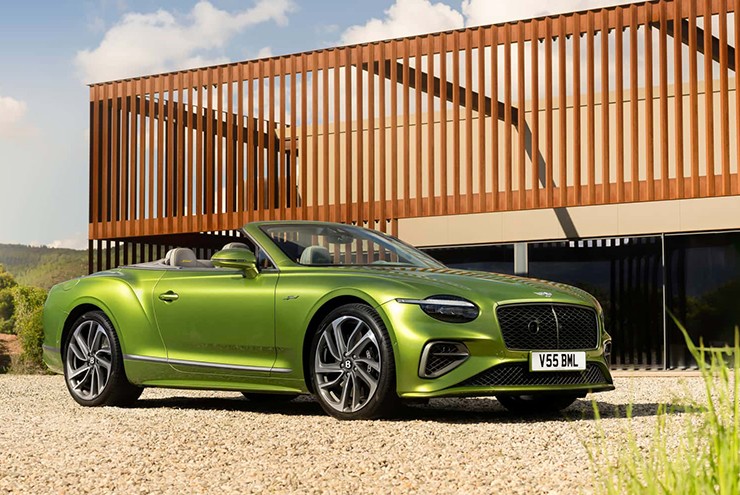 Bentley trình làng dòng xe Continental GT và GTC Speed sở hữu động cơ lai V8 mới - 2