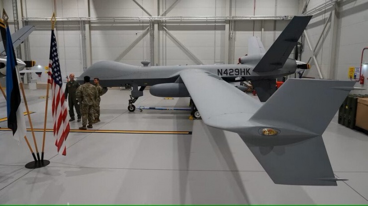 Mẫu máy bay trinh sát không người lái MQ-9 Reaper của Mỹ. Ảnh: Reuters