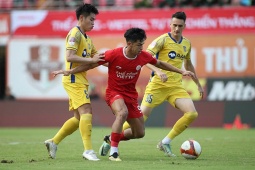 Video bóng đá Thể Công Viettel - SLNA: Chói sáng ngoại binh, thoát hiểm ngoạn mục (V-League)