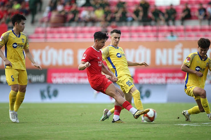 Trực tiếp bóng đá Thể Công Viettel - SLNA: Không có bàn danh dự (V-League) (Hết giờ) - 2