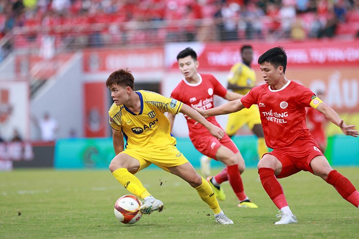 Trực tiếp bóng đá Thể Công Viettel - SLNA: Không có bàn danh dự (V-League) (Hết giờ) - 4