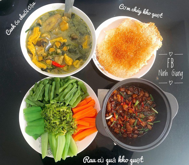 Mâm cơm gia đình thứ Hai - khởi đầu nhẹ nhàng cho cả tuần.