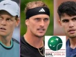 Lịch thi đấu tennis đơn nam giải Rome Masters 2025 mới nhất