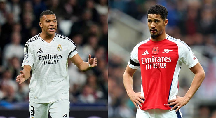 Mbappe có thể là "tấm gương" để Saliba gia nhập Real Madrid theo dạng tự do