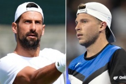 Djokovic sẽ so tài "tay vợt quyến rũ nhất tennis" ở trận đầu Wimbledon