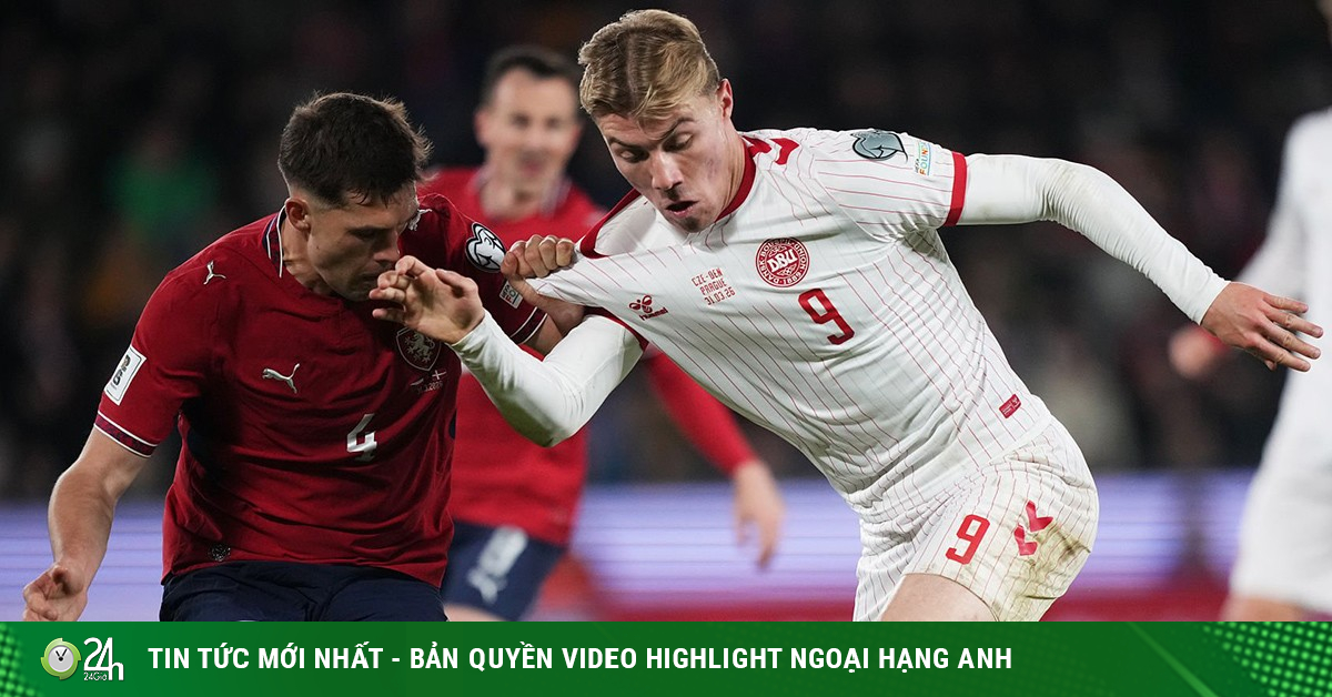 Video bóng đá CH Séc - Đan Mạch: 4 bàn & luân lưu, "tội đồ" Hojlund (Play-off World Cup)