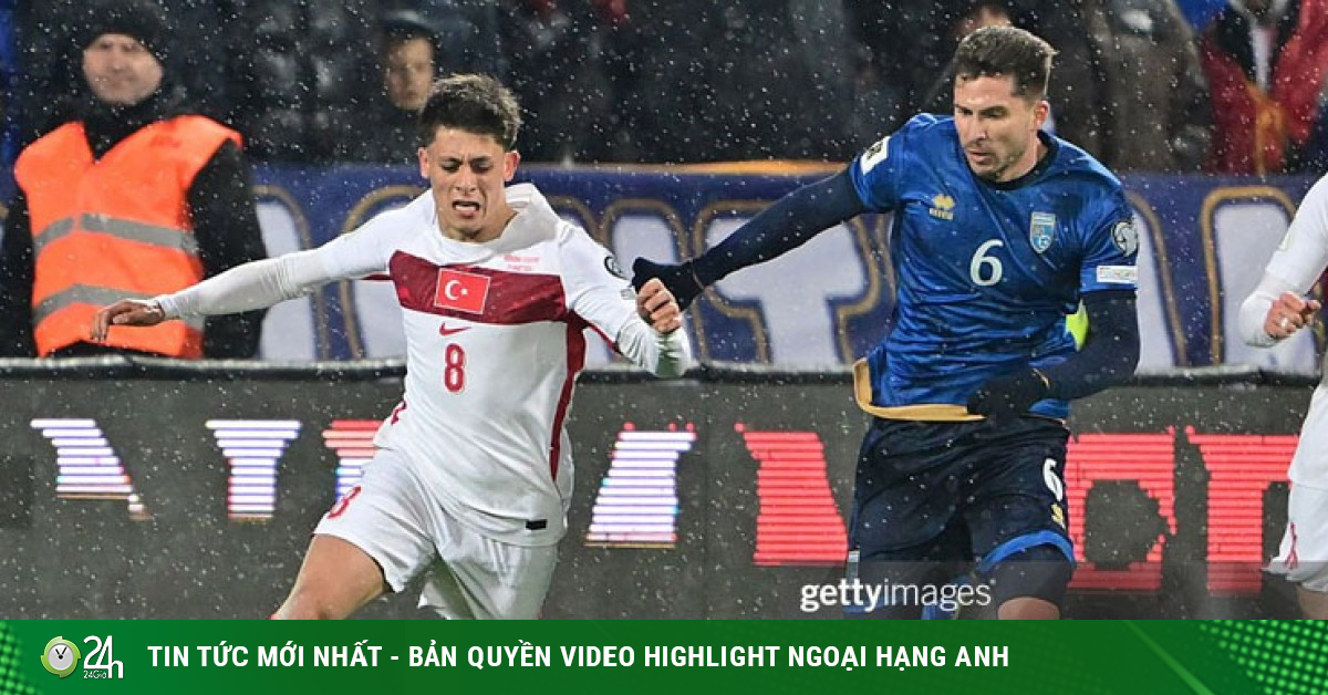 Video bóng đá Kosovo - Thổ Nhĩ Kỳ: Đoạt vé vàng 24 năm lịch sử (Play-off World Cup)