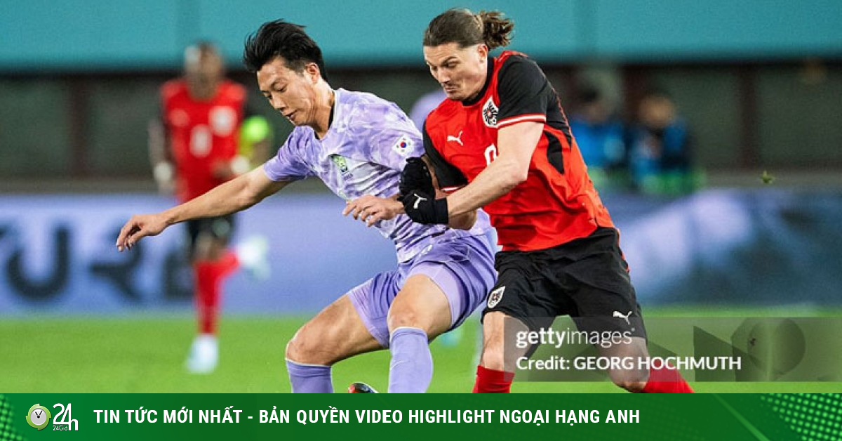 Video bóng đá Áo - Hàn Quốc: Cựu sao MU định đoạt, lu mờ Son Heung Min
