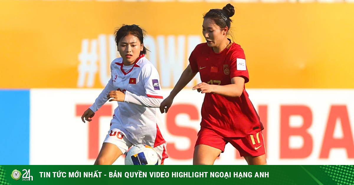 Video bóng đá ĐT nữ U20 Trung Quốc - U20 Việt Nam: Kiên cường chống trả (giải Châu Á)