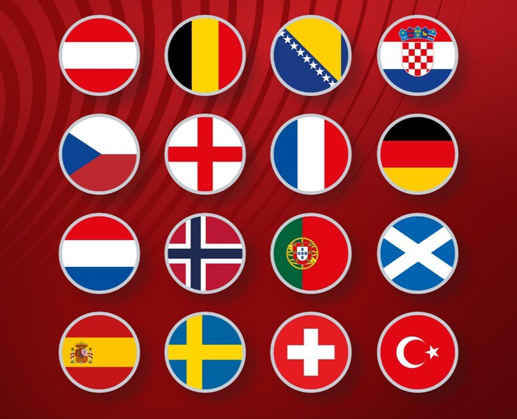 16 đội tuyển châu Âu&nbsp;giành quyền tham dự World Cup 2026