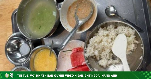 Phụ huynh "tố" suất ăn bán trú của con "nghèo dinh dưỡng", Trường mầm non Việt Ý 1 nói gì