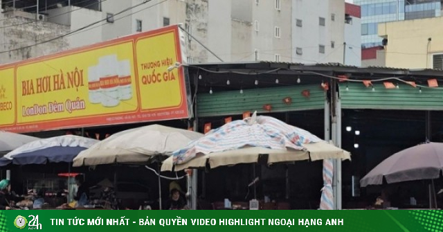 Hà Nội: Nhếch nhác cảnh hàng quán, chợ cóc chiếm dụng vỉa hè, lòng đường và đất dự án ở Từ Liêm