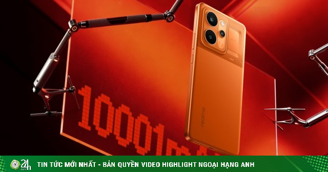Realme tung smartphone pin "khủng" 10.0001mAh, có màu cam như iPhone 17 Pro Max