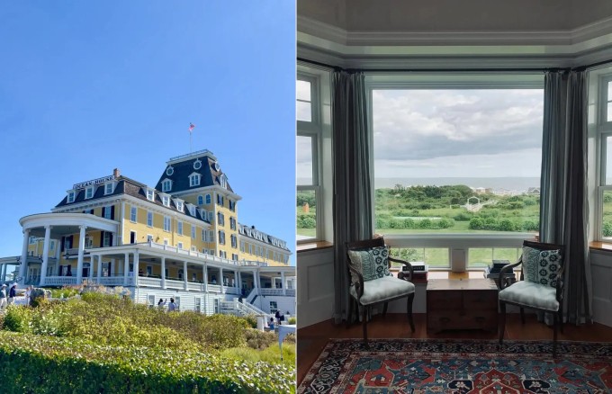Khu nghỉ dưỡng Ocean House chỉ cách biệt thự của Taylor một đoạn ngắn.