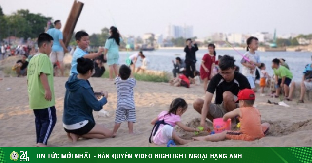 'Bãi biển mini' Gò Vấp thu hút người dân mỗi chiều
