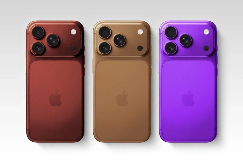 Màu dự kiến của iPhone 18 Pro.