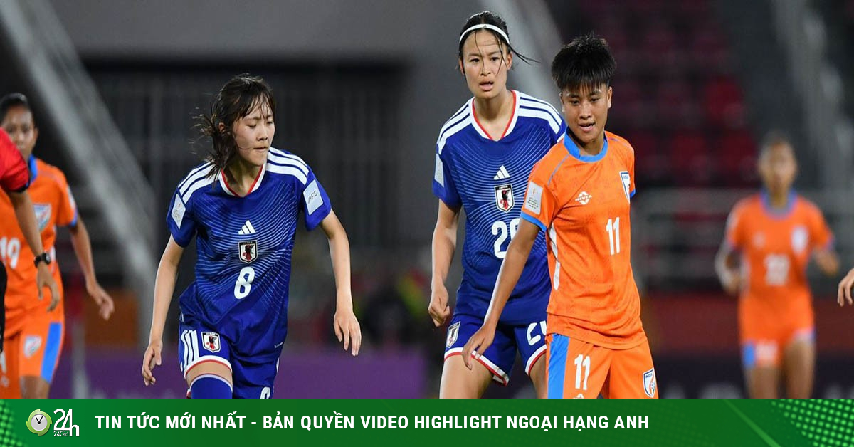 Video bóng đá U20 nữ Nhật Bản - U20 nữ Ấn Độ: Phản lưới cay đắng (Giải châu Á)