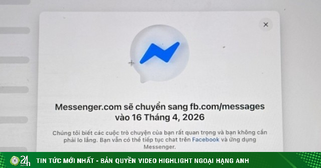 Meta thông báo đóng cửa trang Messenger.com