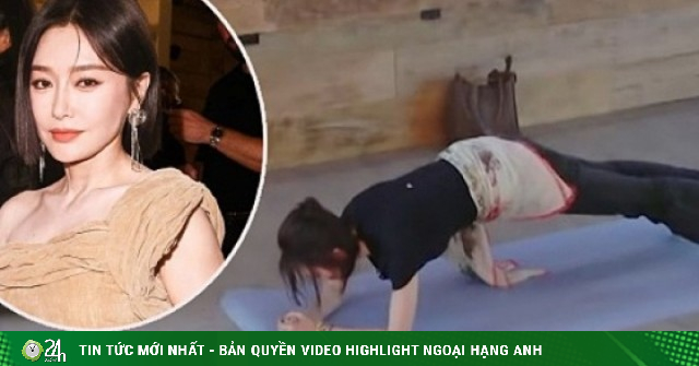 Tần Lam 'hút một triệu lượt xem' với ba phút plank