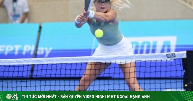 'Nữ hoàng' pickleball 19 tuổi tỏa sáng tại PPA Tour Hà Nội