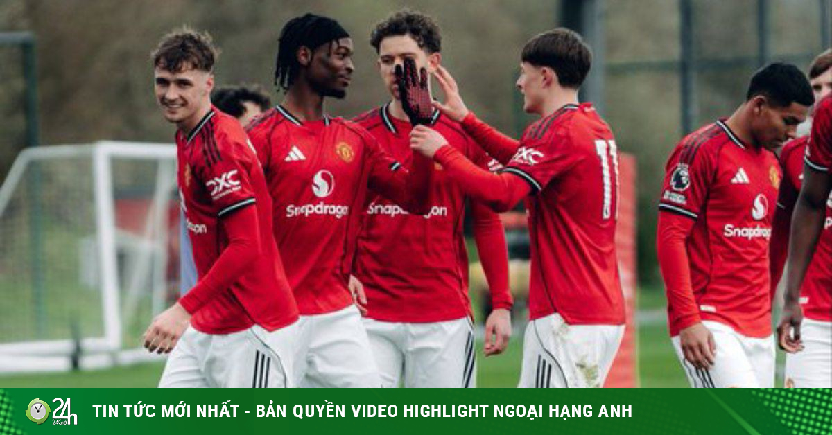 U21 MU áp sát đỉnh bảng Premier League 2, chuẩn bị đấu đội trẻ Real Madrid