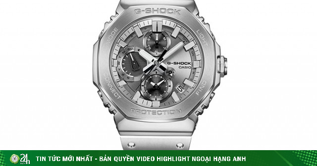 Casio biến chiếc G-Shock quen thuộc thành đồng hồ thép cao cấp