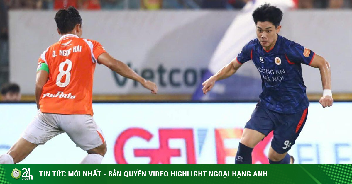 Video bóng đá Công an Hà Nội - Đà Nẵng: Rực rỡ 6 bàn, Đình Bắc toả sáng (V-League)
