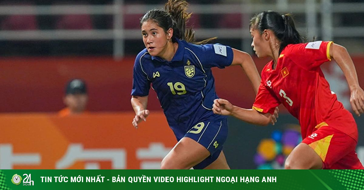 Video bóng đá U20 nữ Việt Nam - U20 nữ Thái Lan: An bài từ hiệp 1, bàn thắng giữa sân bất ngờ (giải châu Á)
