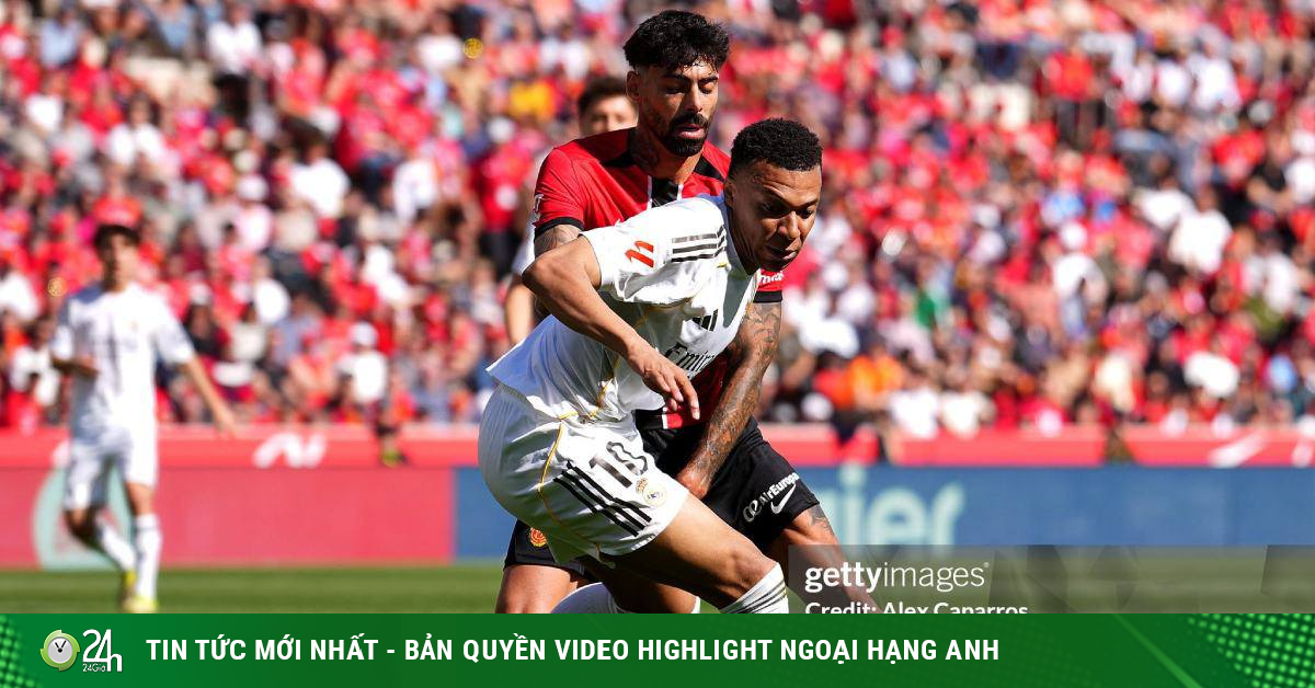 Video bóng đá Mallorca – Real Madrid: Mbappe vô duyên, bàn thua bất ngờ (La Liga)