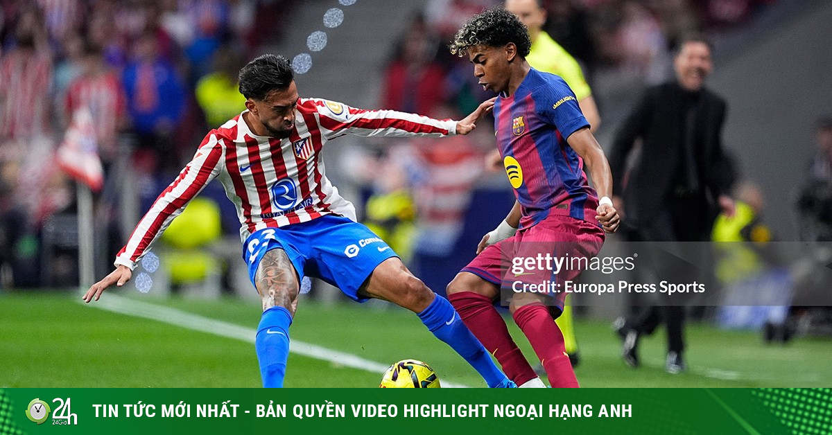 Video bóng đá Atletico Madrid - Barcelona: Kịch tính 3 phút 2 bàn & thẻ đỏ (La Liga)