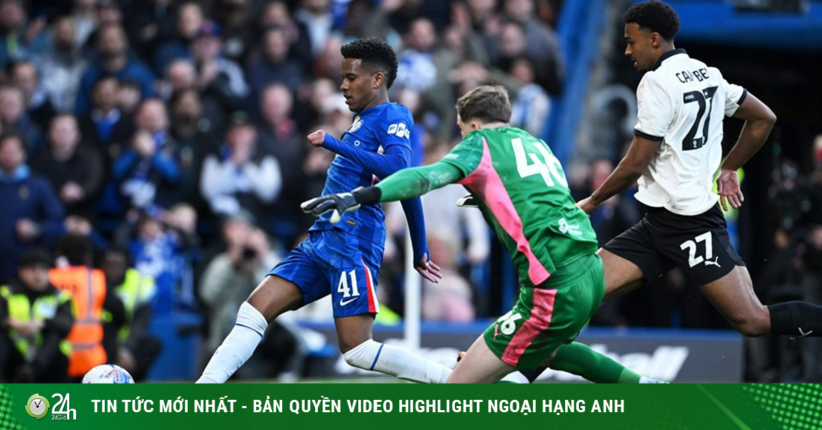 Kết quả bóng đá Chelsea - Port Vale: Vùi dập 7 bàn, thẳng tiến bán kết (FA Cup)