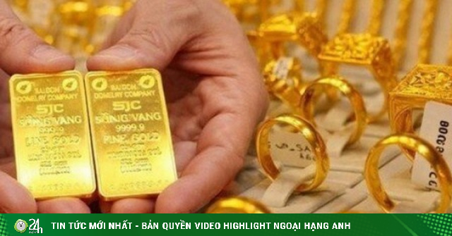 Giá vàng hôm nay 5/4: Vàng SJC, vàng Bảo Tín Minh Châu, Bảo Tín Mạnh Hải, Phú Quý, Doji tăng giảm ra sao?